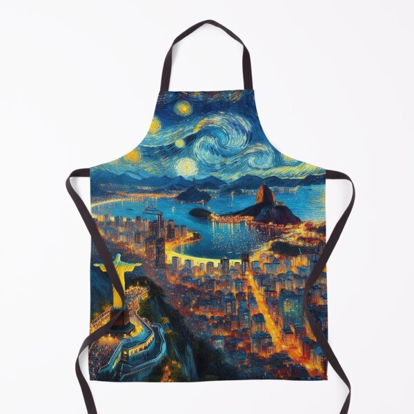 Item preview, Rio De Janeiro Brazil Starry Night designed and sold by Esskay Designs.