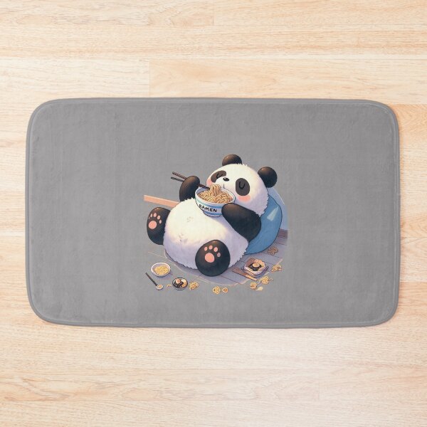 Item preview, Ramen Lover Panda Bear designed and sold by TheSamuraiCat.