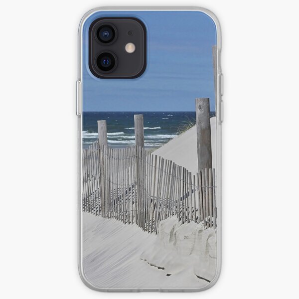Beach scene iPhone Soft Case