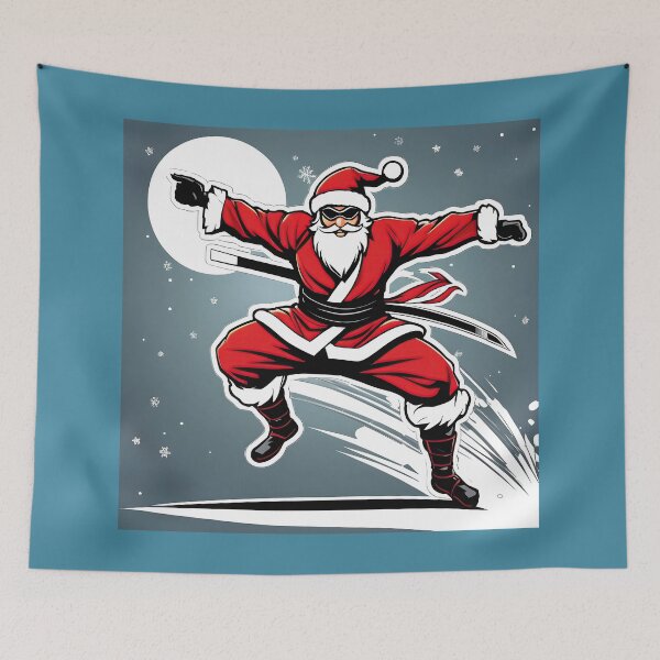 Item preview, Santa Claus 02 (Has always been a warrior for Love) designed and sold by Artekinium.
