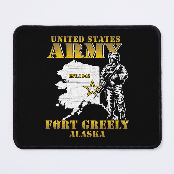 Item preview, Alaska Fort Greely Alaska Flag designed and sold by Izaiah Wiegand.