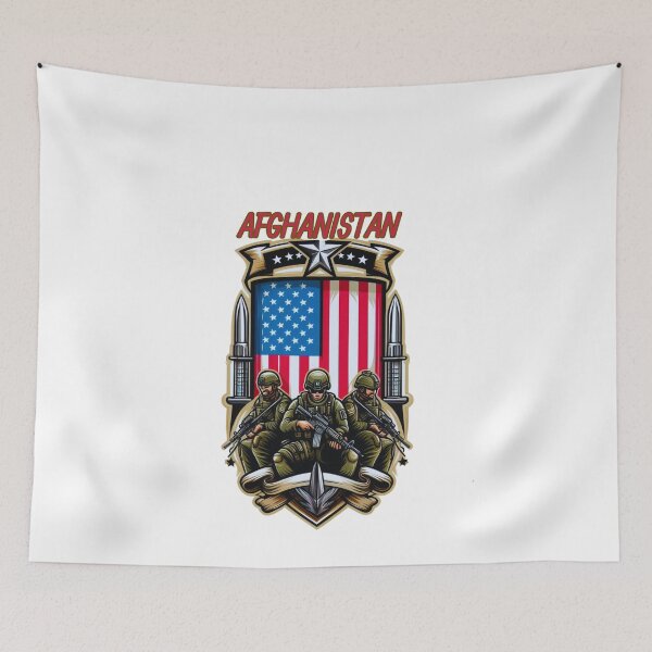 Item preview, Afghanistan War Veteran - Patriotic Afghan Veteran designed and sold by GalaxyGraffiti.