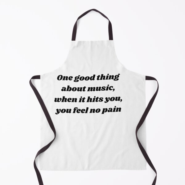 Item preview, Bob Marley song quote - One good thing about music, when it hits you, you feel no pain designed and sold by shy8.