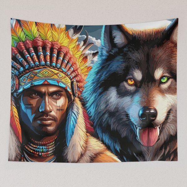 Item preview, My Wolf and Me  designed and sold by Artbyminga.