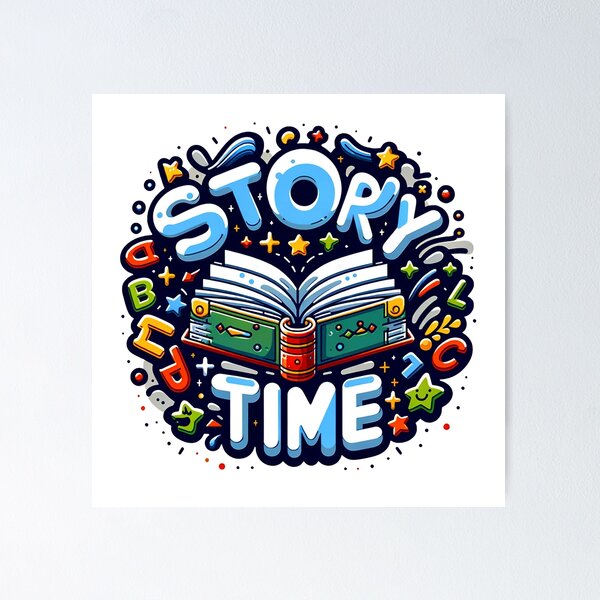 Item preview, Story Time Funny Design - Chuckles and Chapters designed and sold by The-Library.