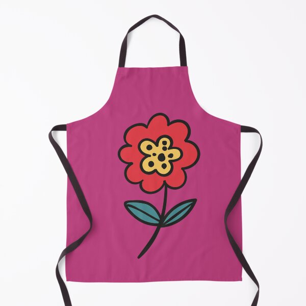 Item preview, A RED FLOWER 60'S POP ART STYLE designed and sold by infinitearte.