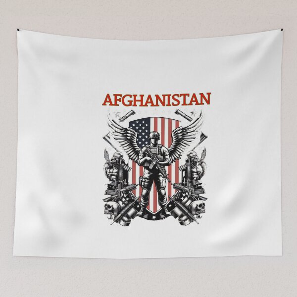 Item preview, Afghanistan War Veteran - Patriotic Afghan Veteran designed and sold by GalaxyGraffiti.