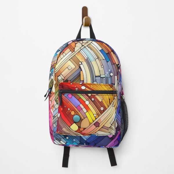 Item preview, Multicolor Swirling Abstract Geometric designed and sold by Kim Arnott.