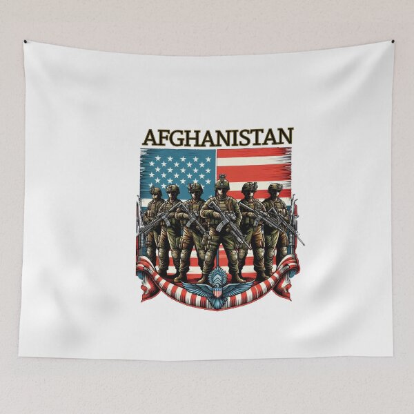 Item preview, Afghanistan War Veteran - Patriotic Afghan Veteran designed and sold by GalaxyGraffiti.