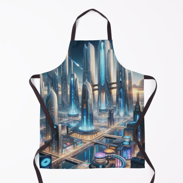 Artikelvorschau, Future City Landscape - Urban Dreamscape Art entworfen und verkauft von The-Library.