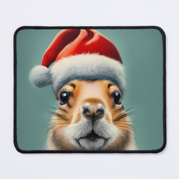 Item preview, Rodent Cheer: Santa Prairie Dogs Merry Christmass designed and sold by EmeraldeaArt.