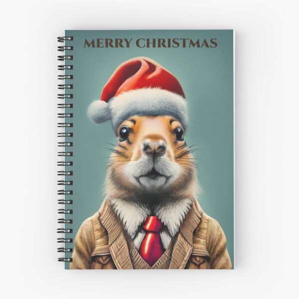 Item preview, Rodent Cheer: Santa Prairie Dogs Merry Christmass designed and sold by EmeraldeaArt.