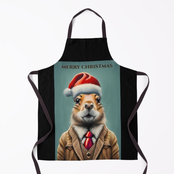 Item preview, Rodent Cheer: Santa Prairie Dogs Merry Christmass designed and sold by EmeraldeaArt.