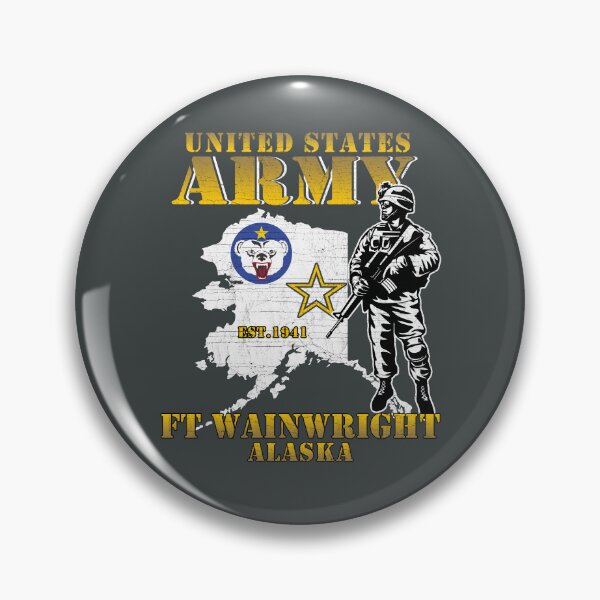 Item preview, Alaska Fort Wainwright Alaska Flag designed and sold by Izaiah Wiegand.