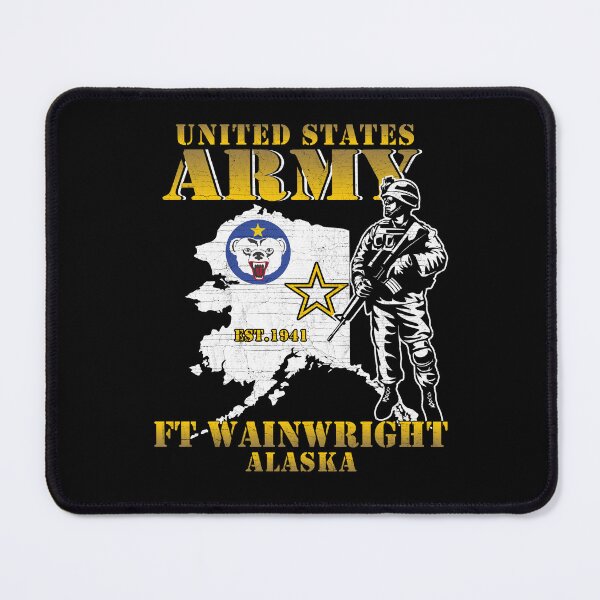 Item preview, Alaska Fort Wainwright Alaska Flag designed and sold by Izaiah Wiegand.