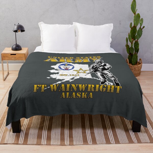Item preview, Alaska Fort Wainwright Alaska Flag designed and sold by Izaiah Wiegand.