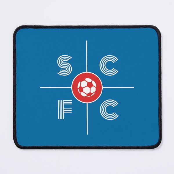 Item preview, Stockport County SCFC Circle Minimalist Artwork designed and sold by kakarikihill.