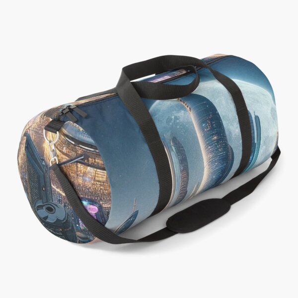 Item preview, Future City Landscape - Urban Dreamscape Art designed and sold by The-Library.