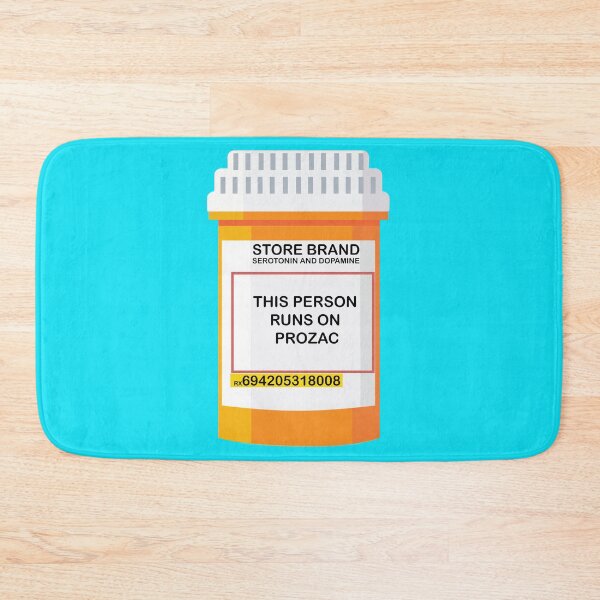 Item preview, This person runs on Prozac. designed and sold by remerasnerdas.