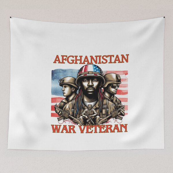 Item preview, Afghanistan War Veteran - Patriotic Afghan Veteran designed and sold by GalaxyGraffiti.