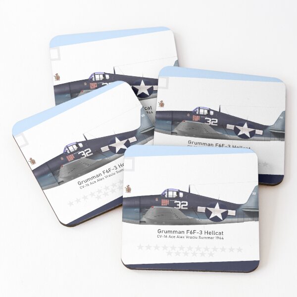 Item preview, Grumman F6F-3 Hellcat Alex Vraciu designed and sold by TheCollectioner.