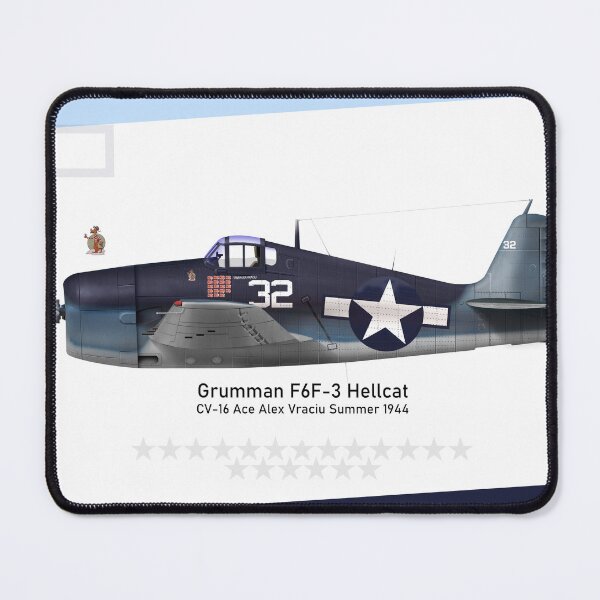 Item preview, Grumman F6F-3 Hellcat Alex Vraciu designed and sold by TheCollectioner.