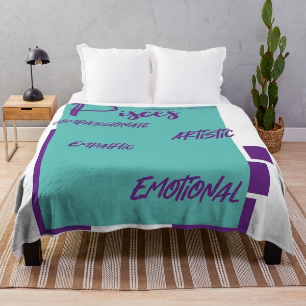 Item preview, Pisces zodiac sign compassionate, artistic, empathic and emotional design designed and sold by Mario Cabrera.