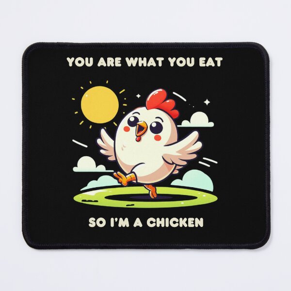 Item preview, You are what you eat, So I'm a Chicken designed and sold by Jaro90.