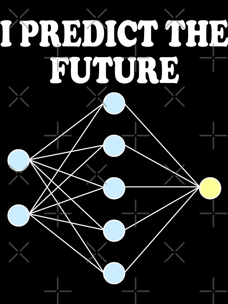 Thumbnail 3 of 3, Scarf, Neural Network Machine Learning: Predict The Future! designed and sold by ScienceCorner.