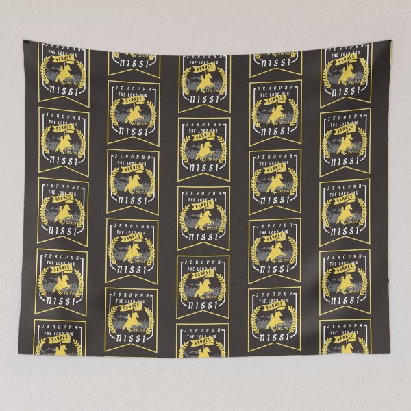 Item preview, Jehovah Nissi - The Lord Our Banner designed and sold by LittleIceberg.