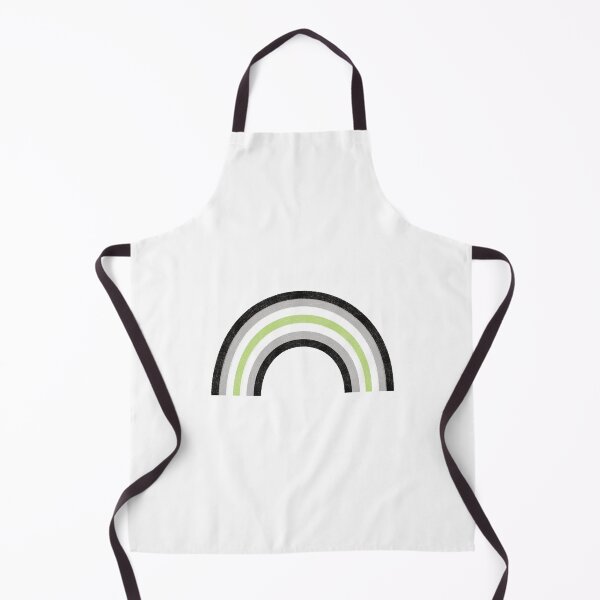 Item preview, Agender LGBTQ+ pride flag rainbow designed and sold by CrunchyCableStudio.