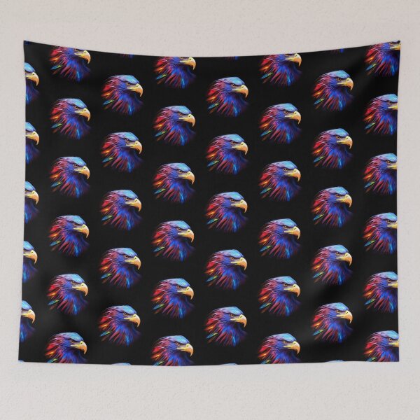 Item preview, Colorful Bald Eagle designed and sold by ThisThatThing.