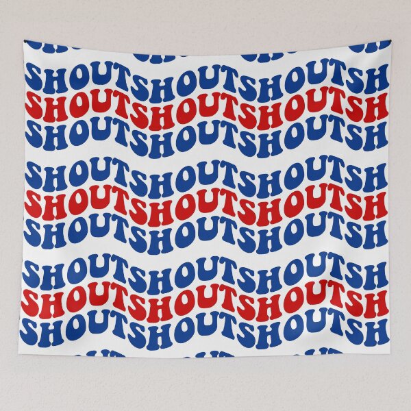 Item preview, Red & Blue SHOUT designed and sold by billsmania.