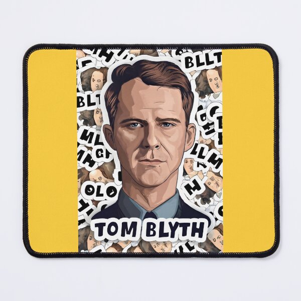 Item preview, Artificial intelligence generator tom blyth illustration with Tom blyth name in background Tom blyth designed and sold by GENZ-CREATIVES.