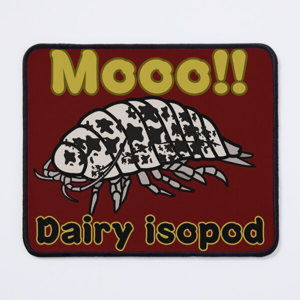 Item preview, "Isopod Capers: Hilarious Dairy Cow Udderly Moo-vement" designed and sold by Athieoshop.