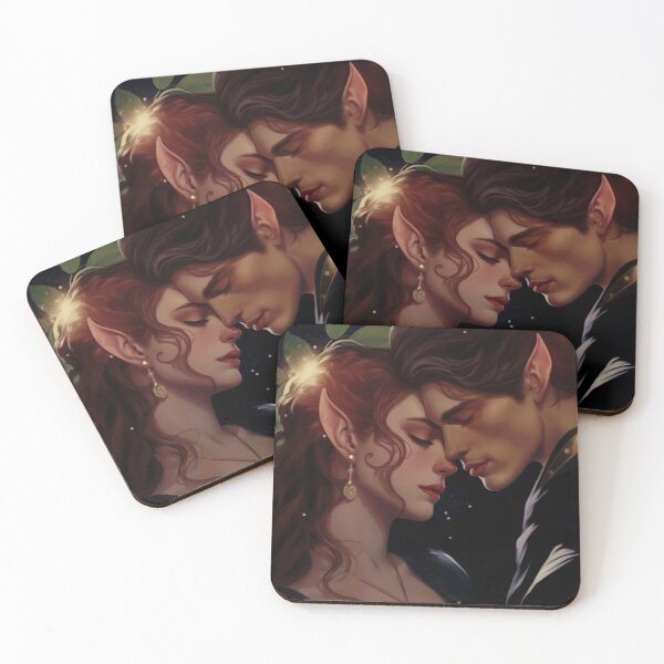 Item preview, Rhysand and Feyre Fanart designed and sold by faewildlingart.