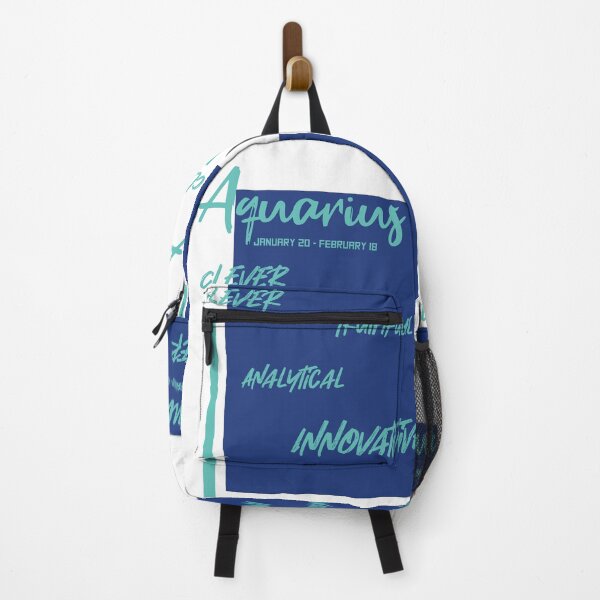 Item preview, Aquarius zodiac sign clever, truthful, analytical and innovative design designed and sold by Mario Cabrera.
