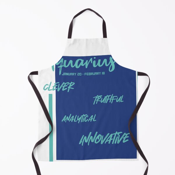 Item preview, Aquarius zodiac sign clever, truthful, analytical and innovative design designed and sold by Mario Cabrera.