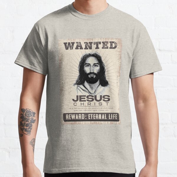 Vista previa del artículo con la obra «Jesús quería», diseñado y vendido por FaithGlo | Christian Apparel .