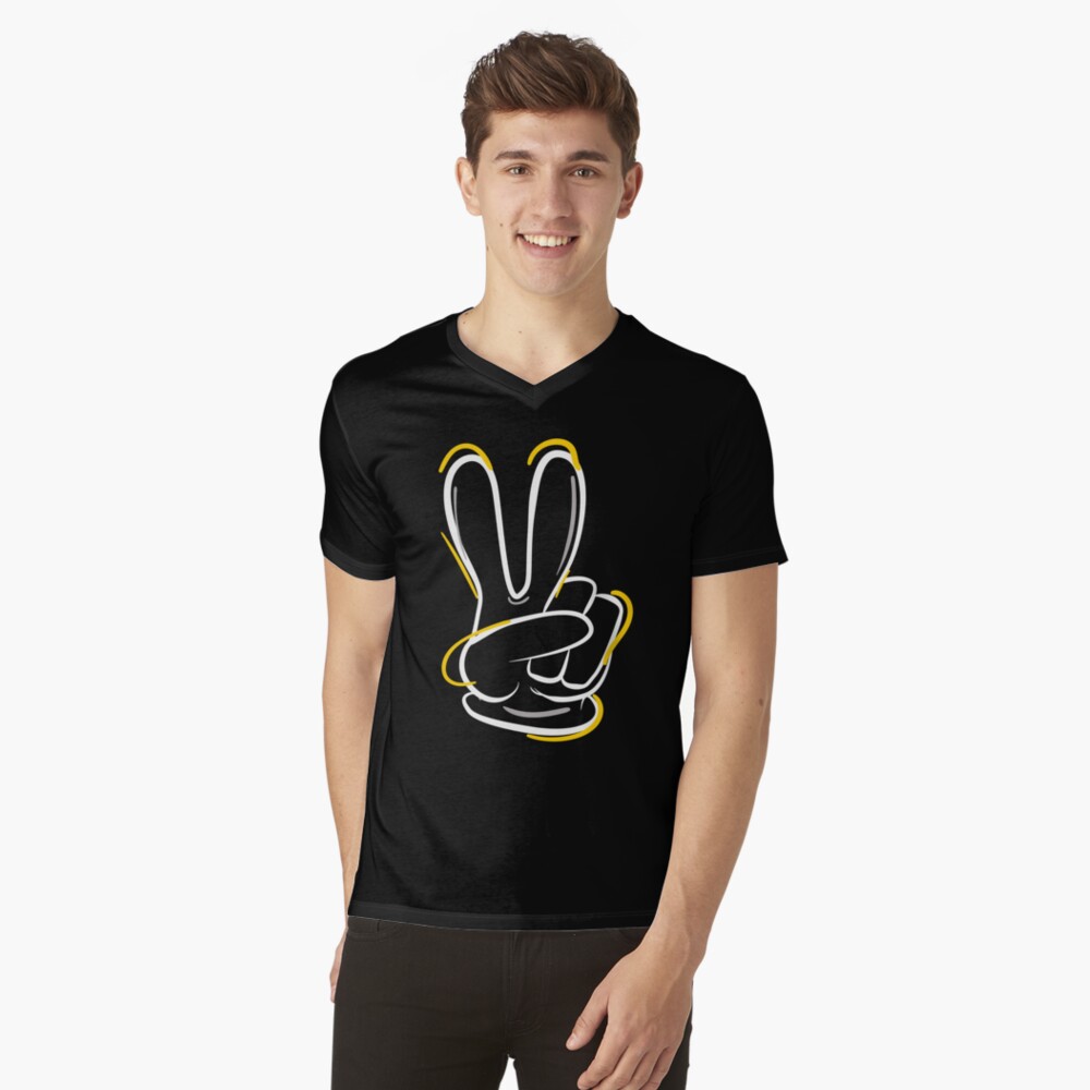 Item preview, V-Neck T-Shirt designed and sold by taste-with-it.