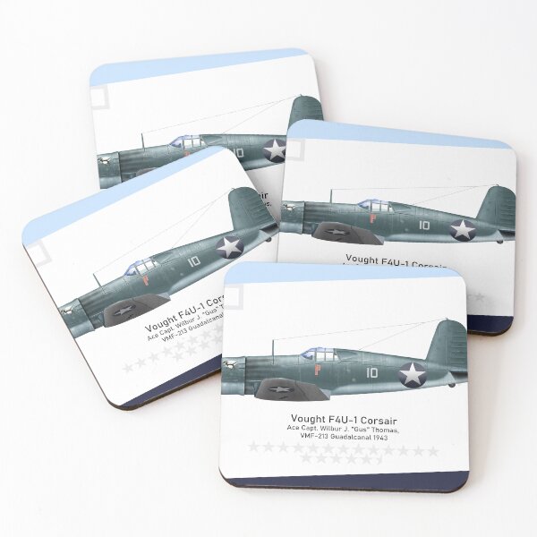Item preview, Vought F4U-1 ace Gus Thomas designed and sold by TheCollectioner.