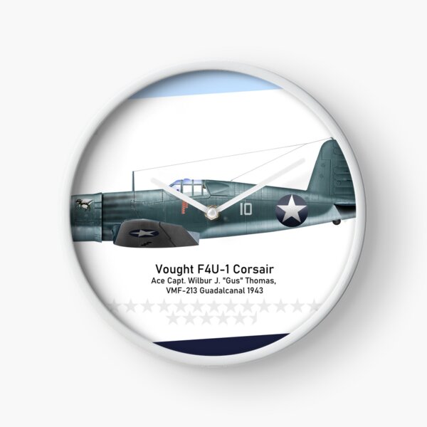 Vought F4U-1 ace Gus Thomas Clock