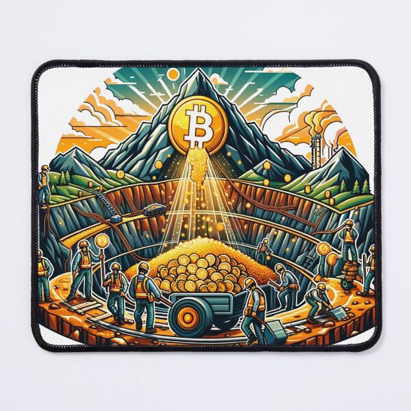 Item preview, Digging Deep: The Bitcoin Mining Revolution designed and sold by printflowcanvas.