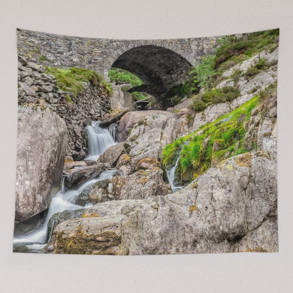 Item preview, Pont Pen y Benglog Waterfall Snowdonia  designed and sold by AJEvans.