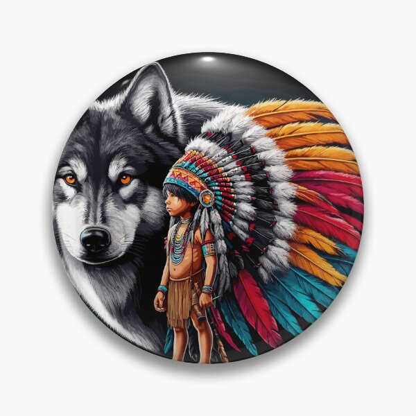 Item preview, Little Indian Chief designed and sold by Artbyminga.