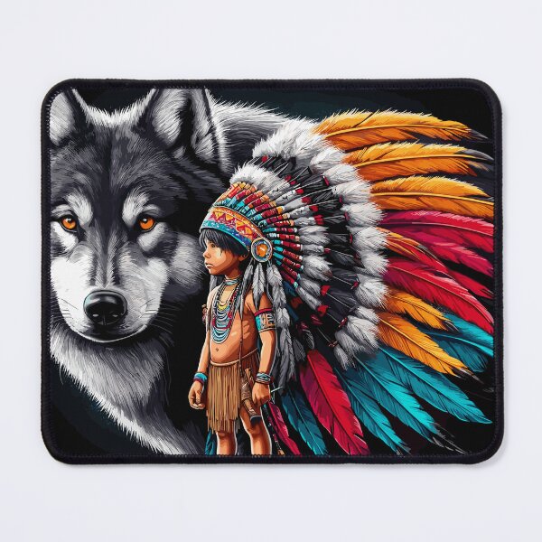 Item preview, Little Indian Chief designed and sold by Artbyminga.