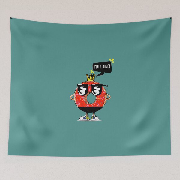 Item preview, I'm a King Donuts!!! designed and sold by bartink.co.