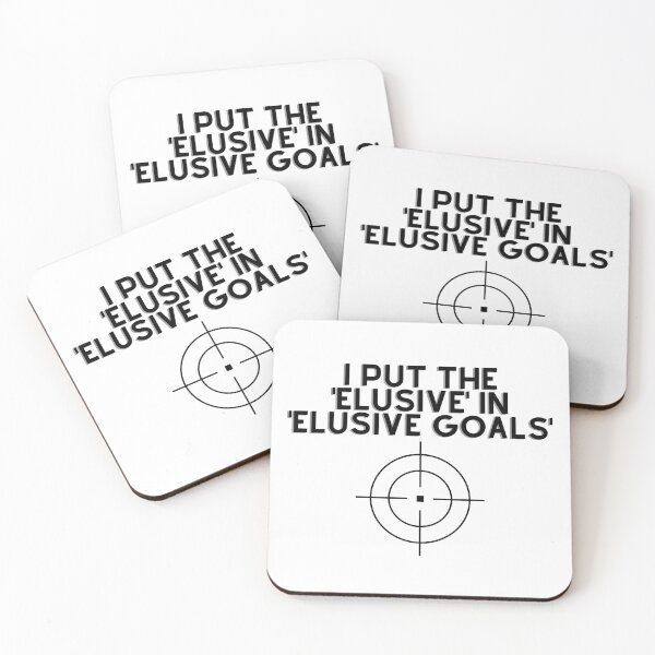 Item preview, I put the 'Elusive' in 'Elusive Goals' designed and sold by Abstractionaly.