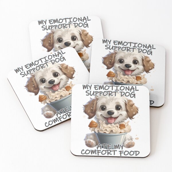 Item preview, Emotional Support Dog Comfort Food designed and sold by ThisThatThing.