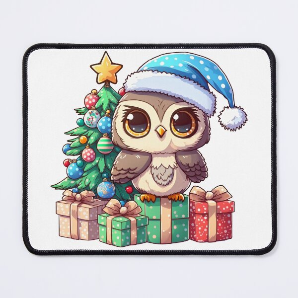 Item preview, Cute Christmas Owl designed and sold by Yarnith.
